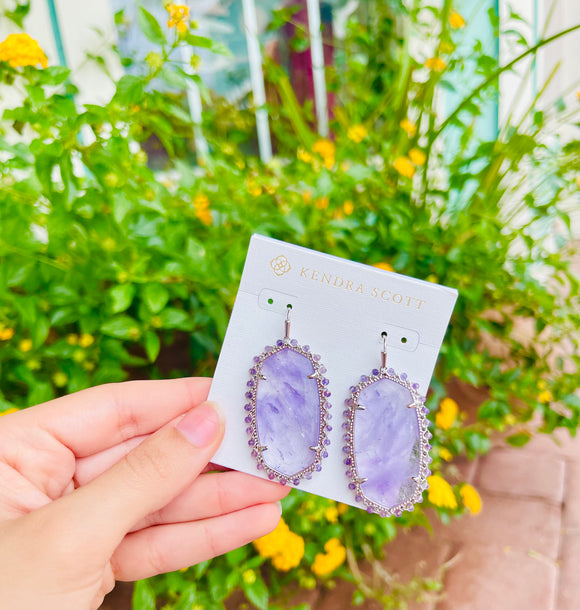 KENDRA SCOTT BEADED DANIELLE EARRINGS