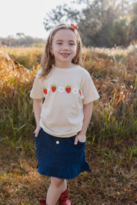 FLOWER BERRY CHAIN KID'S TEE