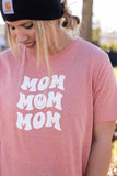 MOM SMILEY GRAPHIC TEE