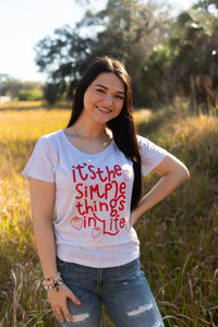 THE SIMPLE THINGS DOLMAN TEE