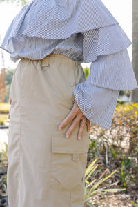 ISABEL NATURAL UTILITY SKIRT