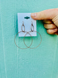 OH, DARLING HOOP DANGLE EARRING