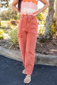 BESTIE GIRL UTILITY CARGO PANT