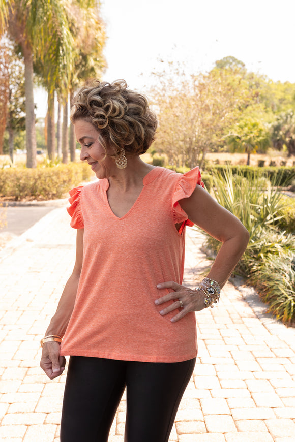 THE BAILEE KNIT JERSEY TOP