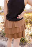 CALL ME FLIRTY RUFFLE SKIRT