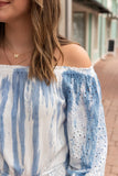 WIN SOME, LOSE SOME EYELET OTS TOP