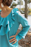 THE WENDY SATIN BLOUSE