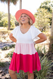 SWEET AS CANDY COLORBLOCK DRESS