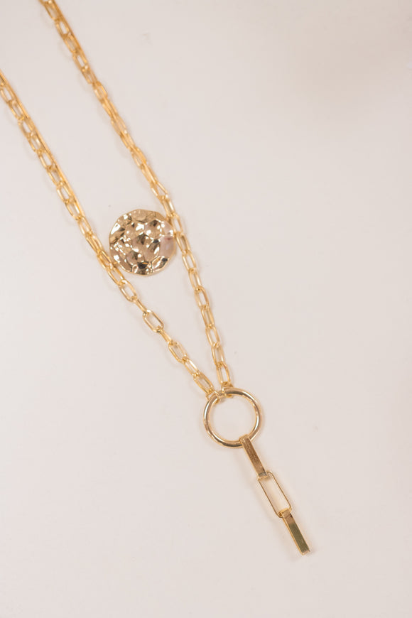 MISSING LINK CHAIN NECKLACE