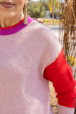 STRUT ON BY COLORBLOCK SWEATER
