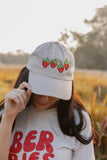 MORE BERRIES EMBROIDERED CAP