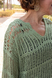 WISTERIA CROCHET TUNIC